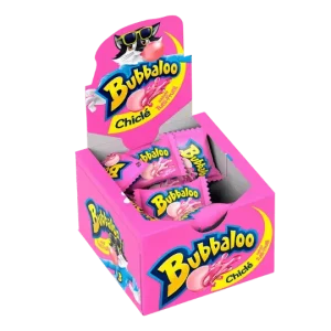 Bubbaloo Sabor Tutti Fruit — apresentação da embalagem
