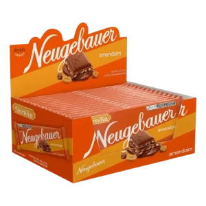 Chocolate Neugebauer Leite com Amendoim — apresentação da embalagem