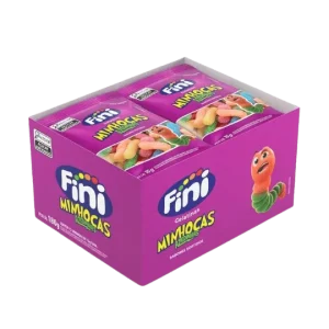 Fini Minhoca Azedinhas — apresentação da embalagem