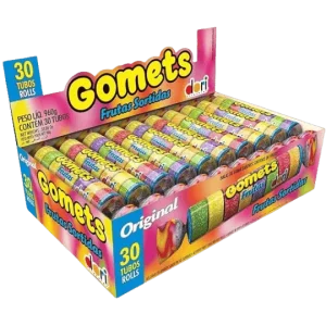 Gomets Frutas — apresentação da embalagem