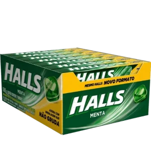 Halls Menta — apresentação da embalagem