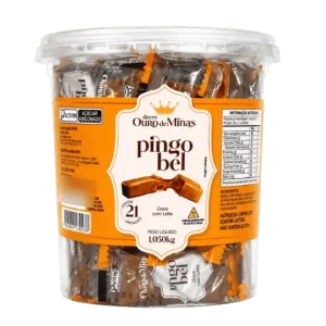 Pingo Bell Ouro de Minas — apresentação da embalagem