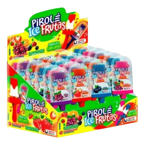 Pirole Ice Frutas — apresentação da embalagem