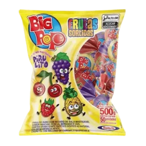 Pirulito Big Pop — apresentação da embalagem