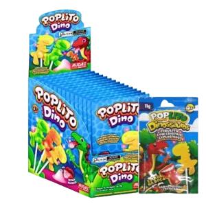 Poplito Dino — apresentação da embalagem