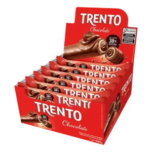 Trento ao Leite — apresentação da embalagem